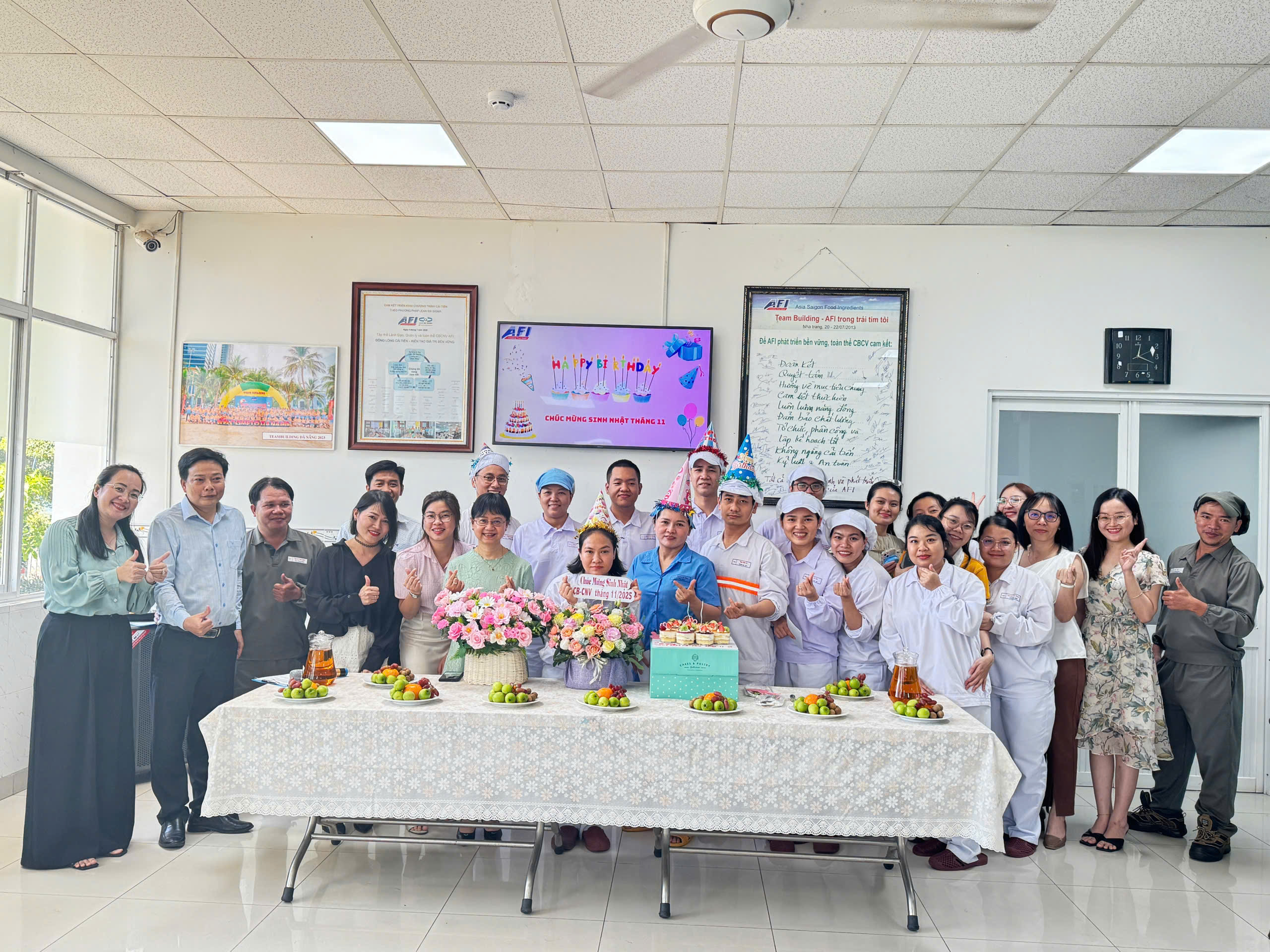 🎉 CHÚC MỪNG SINH NHẬT CÁC ĐỒNG NGHIỆP THÁNG 11 🎉